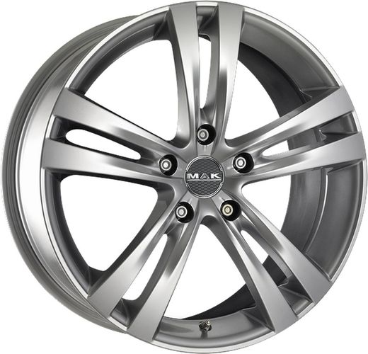 Llanta ZENITH marca Mak anclaje 4X108 diametro 15 (Ancho: 6.50 - ET: 15) Acabado Hyper silver