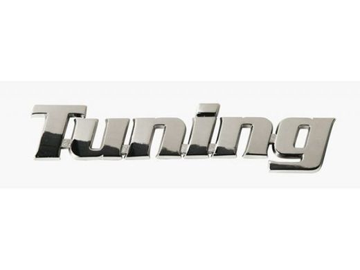 Logo adhesivo Tuning 25x150mm