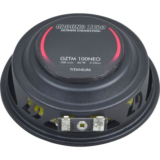 Altavoz de Medios de 100 mm / 4" de neodimio  60 vatios TITANIUM