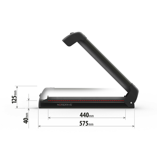 NORDRIVE Nordic-King EVO NK-40 | Portaesquís Universal | 4 Pares de Esquís / 2 Tablas de Snowboard - NEGRO