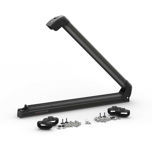 NORDRIVE Nordic-King EVO NK-60 | Portaesquís Universal | 6 Pares de Esquís / 4 Tablas de Snowboard - NEGRO