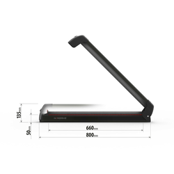 NORDRIVE Pro-Slider EVO PS-60 | Portaesquís Deslizante Universal | 6 Pares de Esquís / 4 Tablas de Snowboard - NEGRO