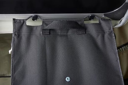 Organizador de zapatos para tienda de techo