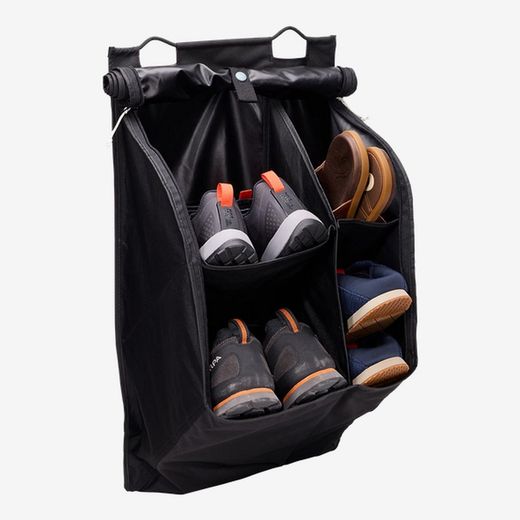 Organizador de zapatos para tienda de techo