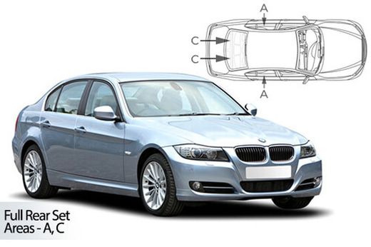 Parasoles a medida  BMW Serie 3 e90 4p. 05>12