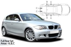 Parasoles a medida BMW Serie 1 e87 5p. 04>11