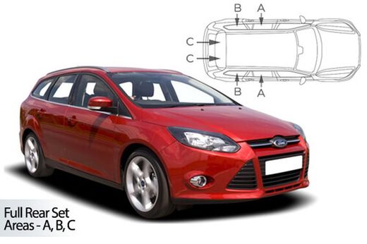 Parasoles a medida Ford Focus Familiar 11>18