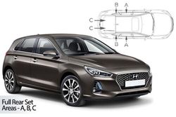 Parasoles a medida Hyundai I30 5P. 2016>
