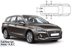 Parasoles a medida Hyundai I30 Familiar 16>