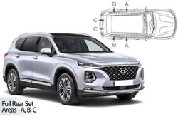 Parasoles a medida Hyundai Santa Fe 2018>