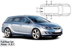 Parasoles a medida Opel Astra Familiar 11>15