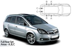 Parasoles a medida Opel Zafira b 5p. 05>14