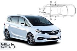 Parasoles a medida Opel Zafira Sport Tourer 12>19