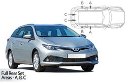 Parasoles a medida Toyota Auris Wagon 12>18