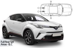 Parasoles a medida Toyota CH-R 2017>
