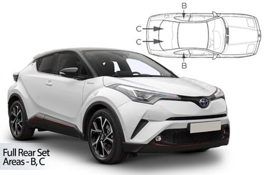 Parasoles a medida Toyota CH-R 2017>