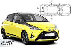 Parasoles a medida Toyota Yaris 5p. 11>17