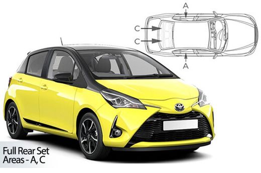 Parasoles a medida Toyota Yaris 5p. 11>17