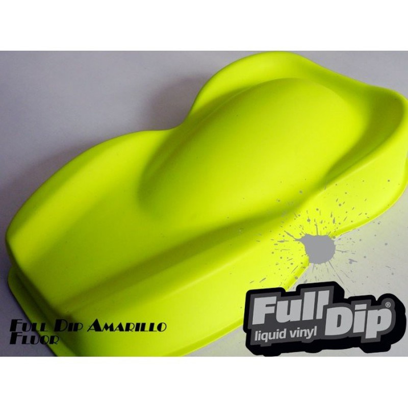 Pintura spray Full Dip amarillo Fluor * — Totcar