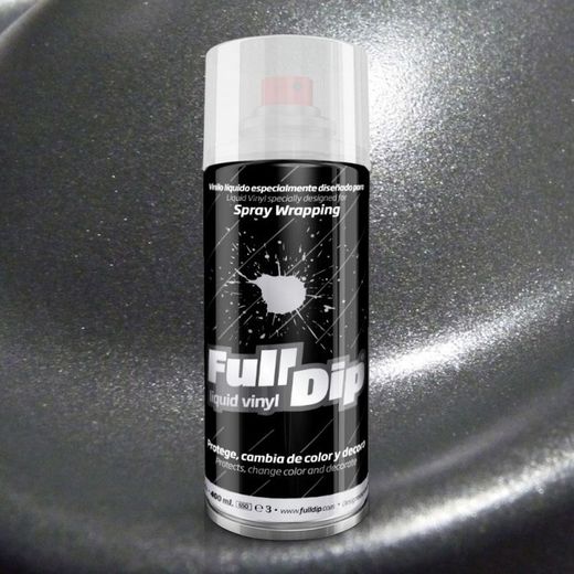 Pintura spray Full Dip Antracita metalizado 400ml.