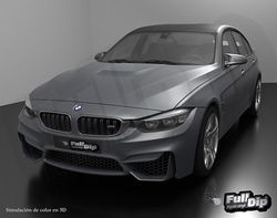 Pintura spray Full Dip Antracita metalizado 400ml.