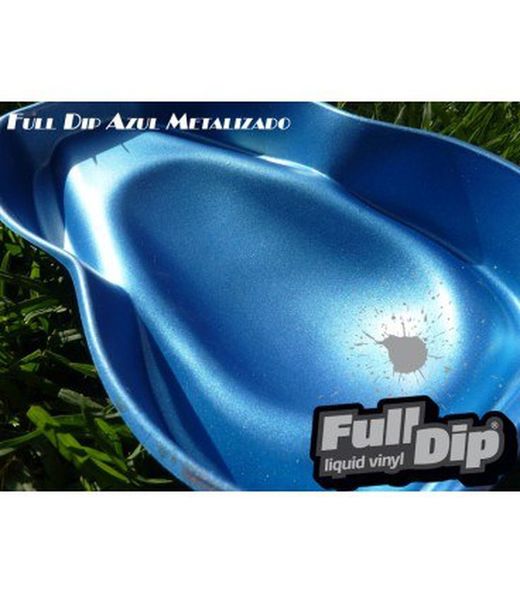 Pintura spray Full Dip Azul metalizado 400ml.