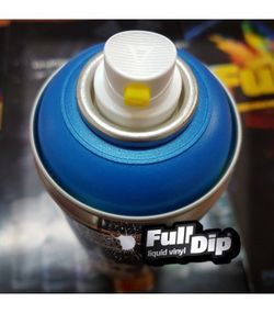 Pintura spray Full Dip Azul metalizado 400ml.