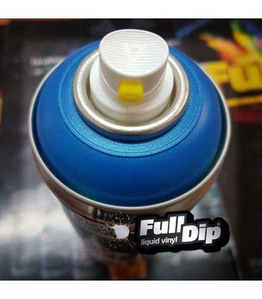 Pintura spray Full Dip Azul metalizado 400ml.