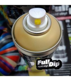 Pintura spray Full Dip Dorado perla* 400ml.