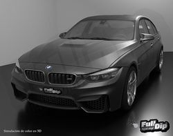 Pintura spray Kolor Dip Negro metalizado mate 400ml.