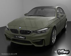 Pintura spray Full Dip Verde Militar mate 400 ml