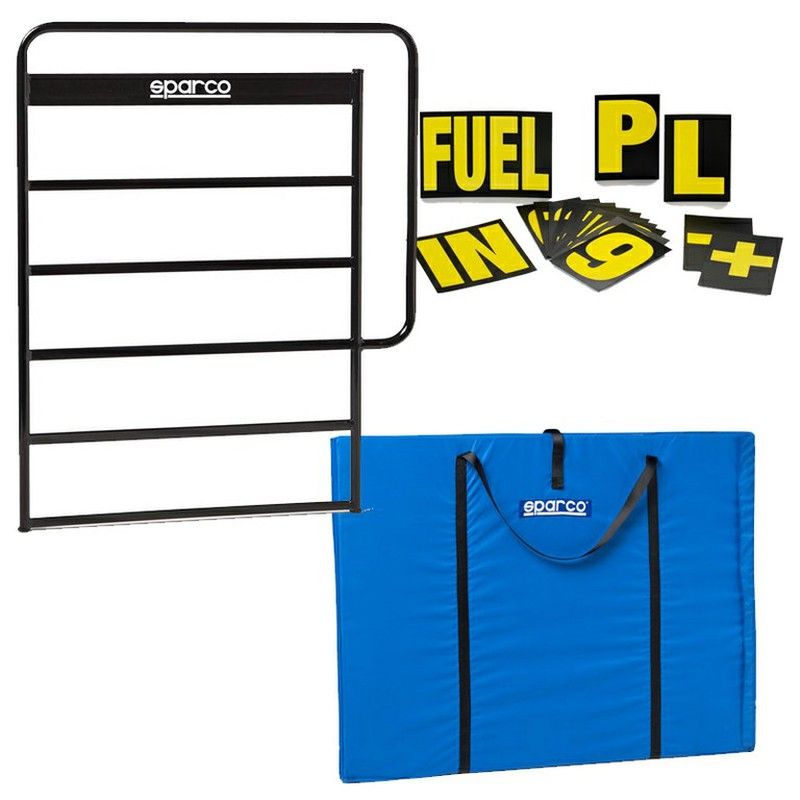 Pizarra de señalizacion a piloto Sparco .