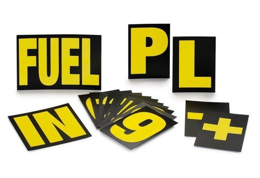 Pizarra de señalizacion a piloto Sparco .