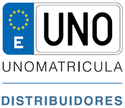 Matrícula Acrílica Pequeña Homologada para Coche