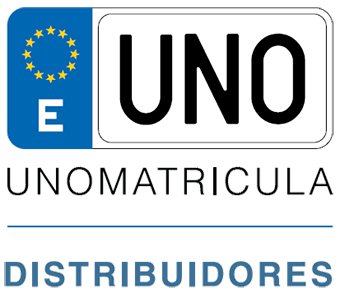 Matrícula Acrílica Pequeña Homologada para Coche