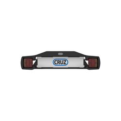 Porta-matricula con luces Cruz