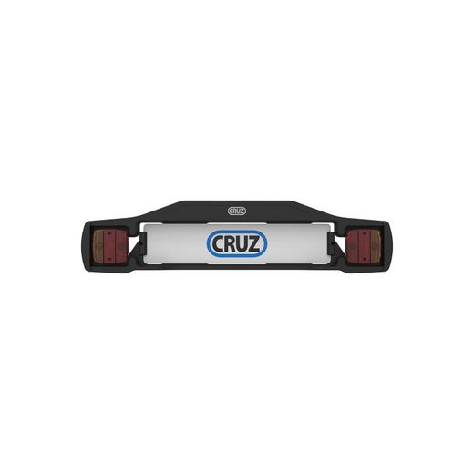 Porta-matricula con luces Cruz