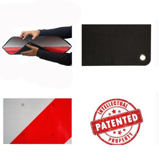 Placa Señalización V20 flexible (plastico)