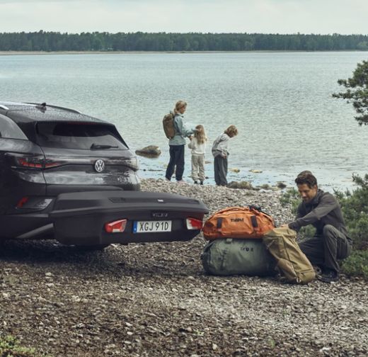 Plataforma de portaequipajes de bola de remolque Thule Arcos