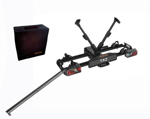 Porta bicicletas Spinder TX2 con bolsa y rampa