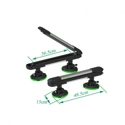 Porta esquís y snowboard TreeFrog 365 H con ventosas | Sistema aerodinámico de alta eficiencia