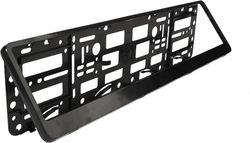 Porta matricula en ABS Negro (enmarcable )