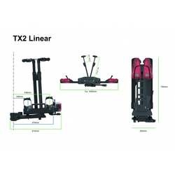 Portabicicletas Spinder TX2 LED 2026