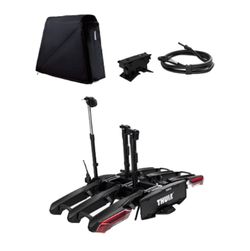 Pack Portabicicletas de bola Thule EPOS 3 + Bolsa + Candado Abus