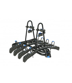 Portabicicletas Hapro Atlas Active 4 | 4 Bicicletas | Plegable | Inclinable | Carga 60kg | Antirrobo