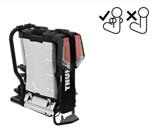Portabicicletas thule 965 EasyFold Xt 2 bike
