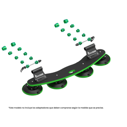 Portabicicletas de Ventosa TreeFrog Pro 2 Plus (2 Bicicletas / 1 E-bike/Tandem)