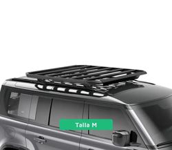 Portaequipajes Thule CapRock M, N.Qashqai III 2021> con Railing