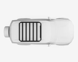 Portaequipajes Thule CapRock S, N.X-Trail (T-33) 2022> Puntos fijos (Railing)