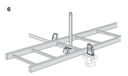 portaescaleras negro Thule ladder carrier